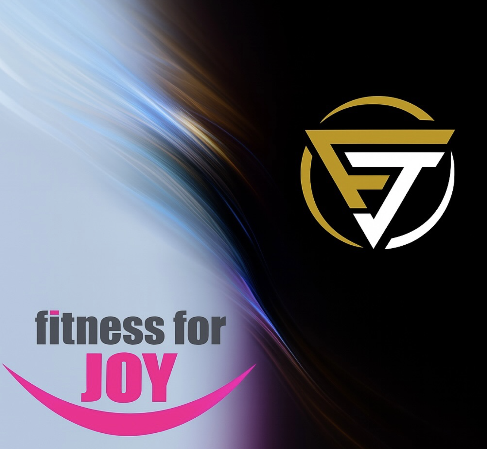 Moderní logo design s fitness for JOY a F7 symbolem
